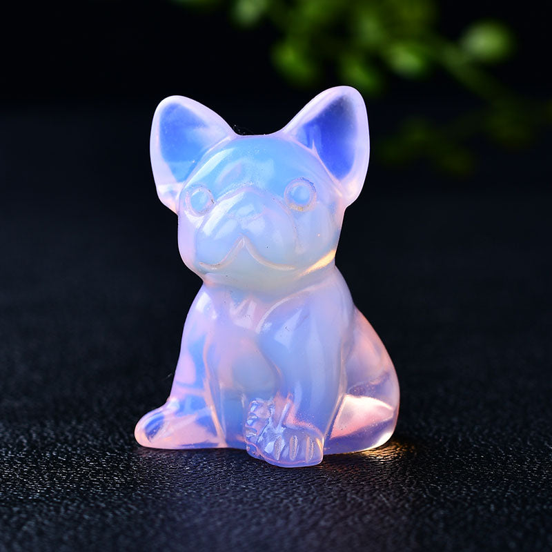 Animal carving opal handcarving crystal healing Free shipping over $200