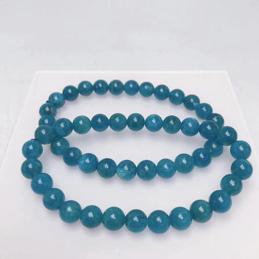 Apatite bracelet/Mineral/Crystal healing/Gemstone Free shipping over $200