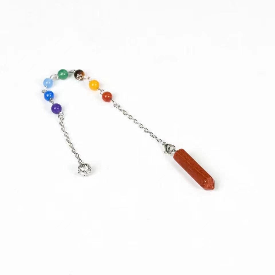 Colorful crystal pendulum pendant  Free shipping over $200