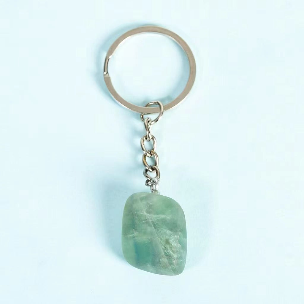 Rolling Stone Crystal Keychain Free shipping over $200