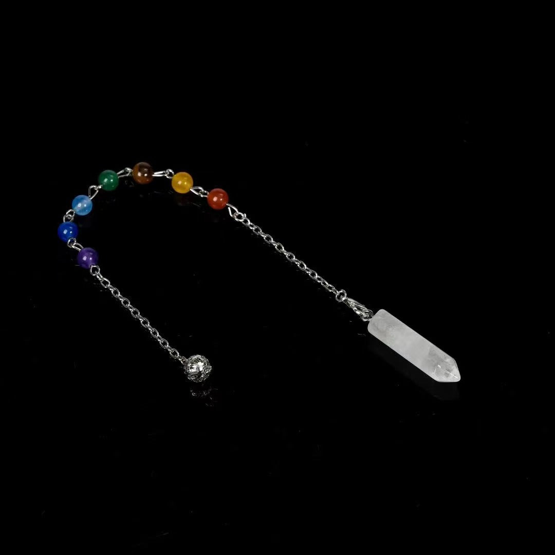 Colorful crystal pendulum pendant  Free shipping over $200