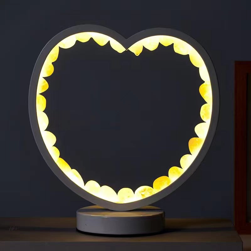 Natural original stone transparent crystal night light Free shipping over $200