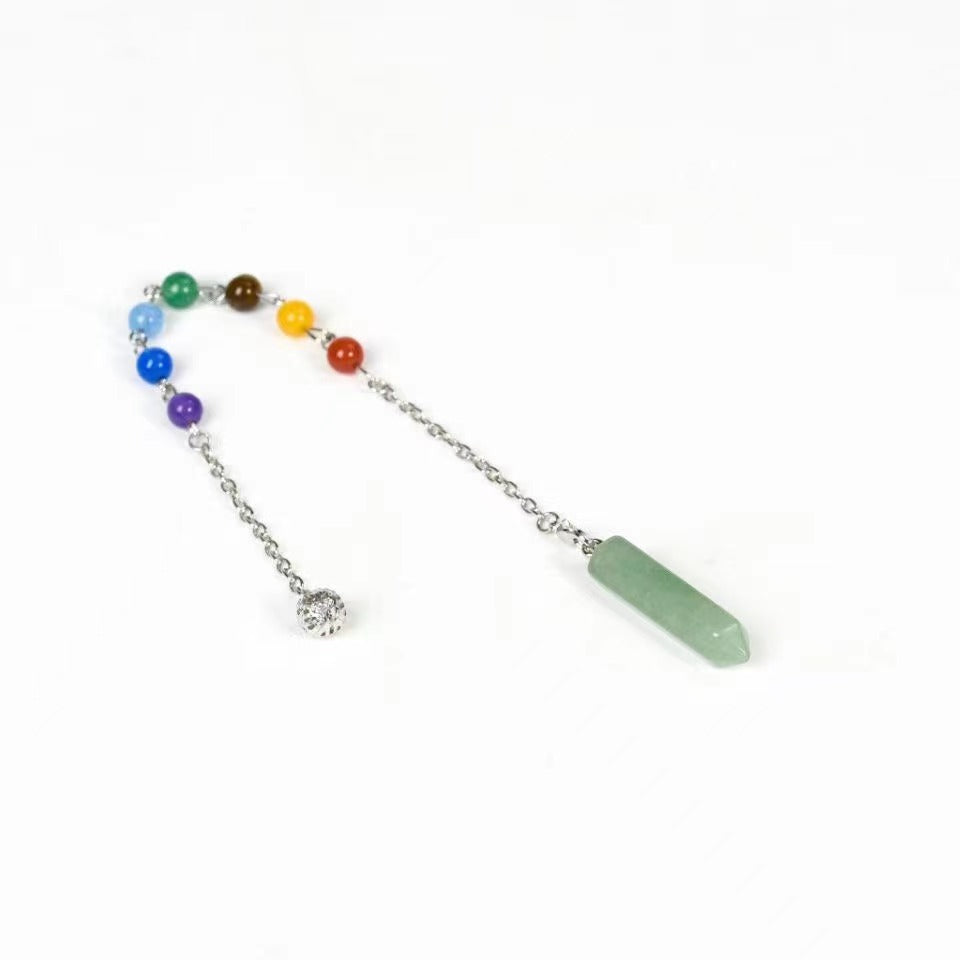 Colorful crystal pendulum pendant  Free shipping over $200