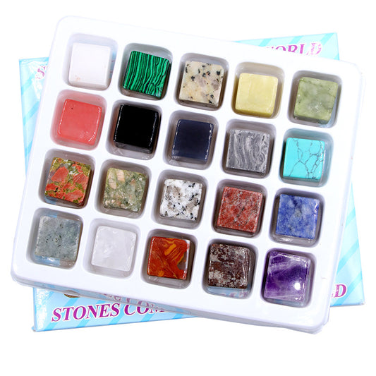 Crystal gemstones/Crystal box/Whiskey ice stone/Ore specimen