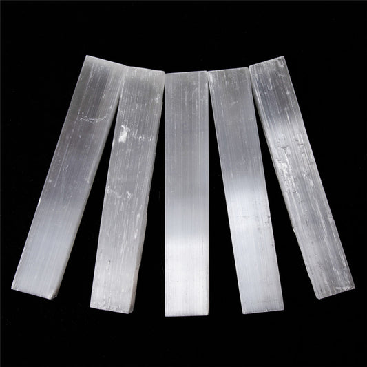 Nature selenite Strip/Crystal healing/Collection