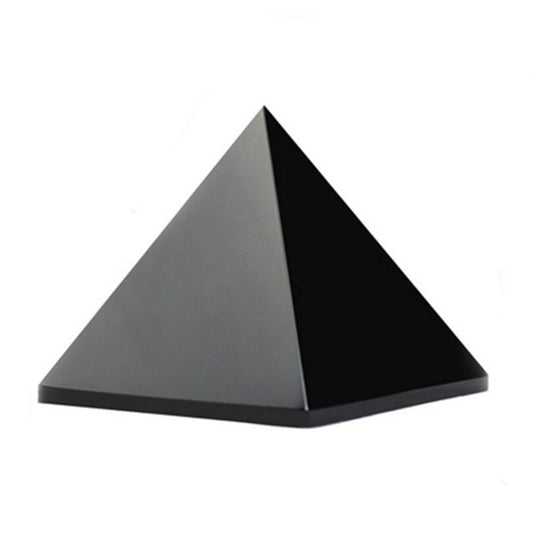 Obsidian pyramid/Crystal healing/Energy pyramid