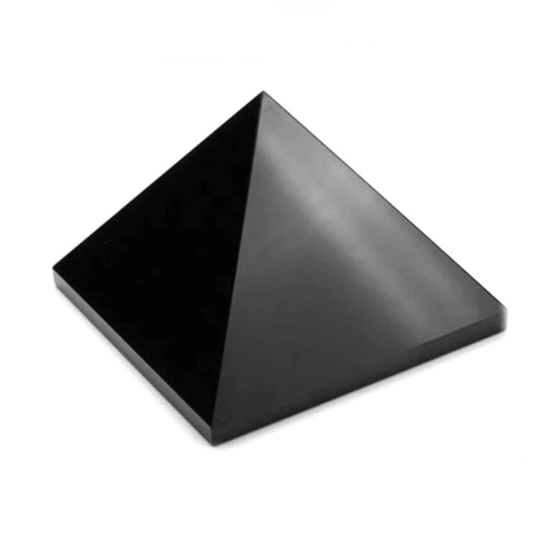 Obsidian pyramid/Crystal healing/Energy pyramid