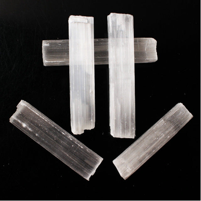 Nature selenite Strip/Crystal healing/Collection