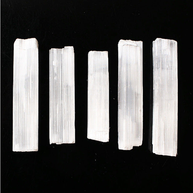 Nature selenite Strip/Crystal healing/Collection