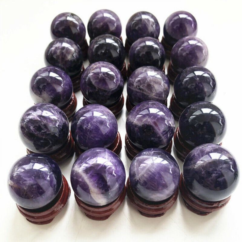 Nature dream amethyst sphere/Crystal ball/Crystal healing/Collection