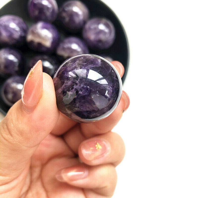 Nature dream amethyst sphere/Crystal ball/Crystal healing/Collection