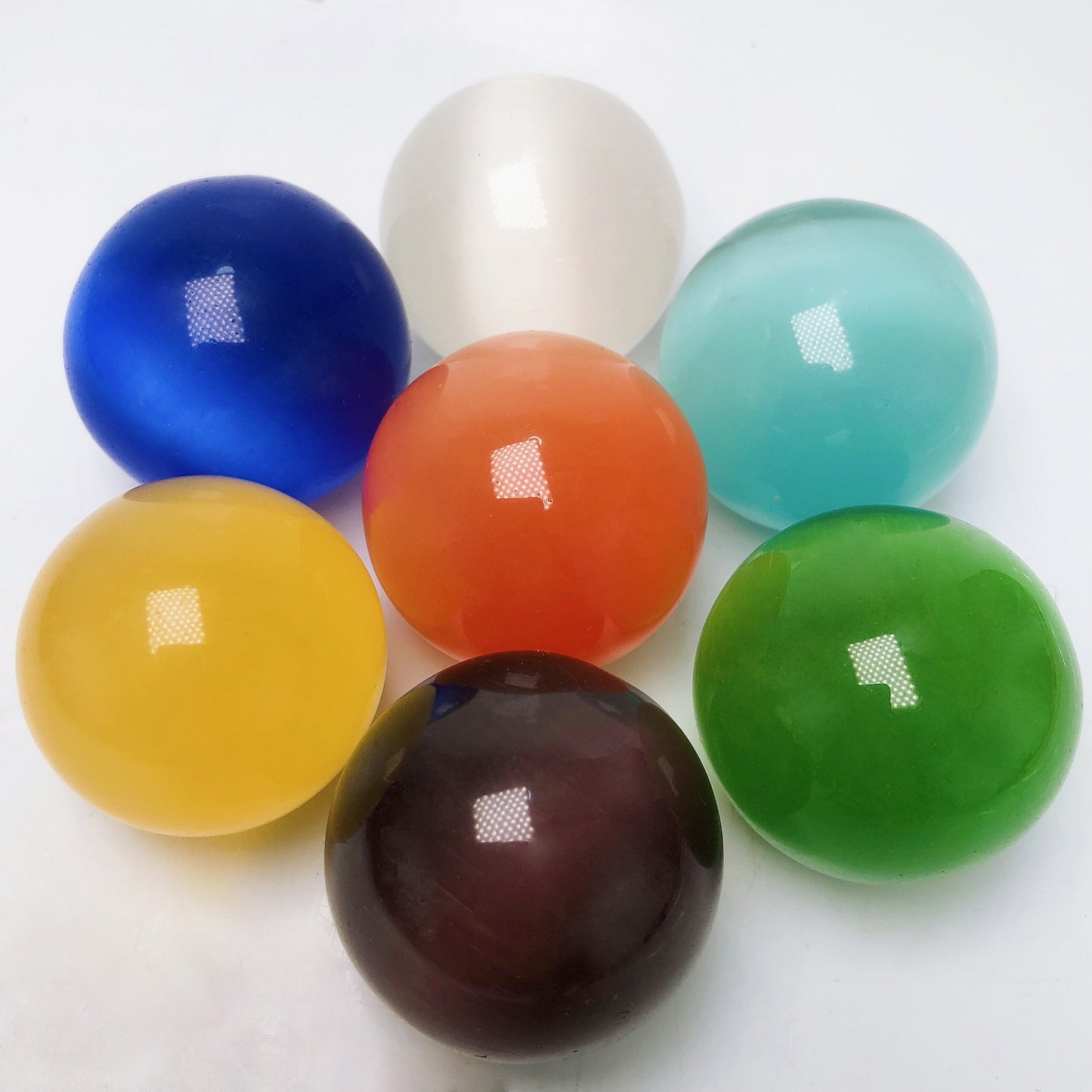 Cat Eye Sphere/Chakra Energy Sphere Free shipping over $200