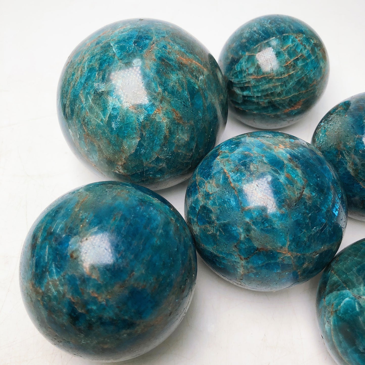 Apatite sphere/Crystal healing/mineral ball collection Free shipping over $200