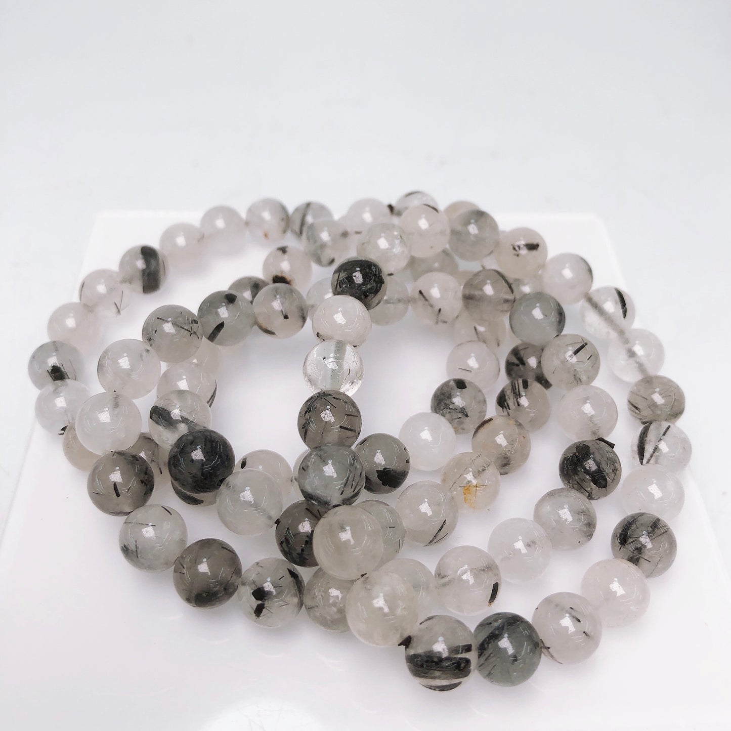 Black tourmaline bracelet/Crystal healing/gemstone Free shipping over $200