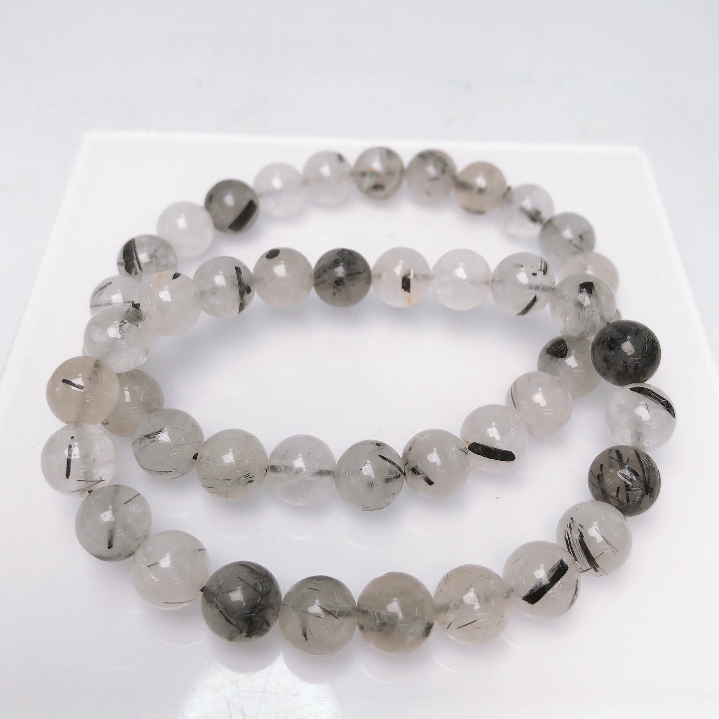 Black tourmaline bracelet/Crystal healing/gemstone Free shipping over $200