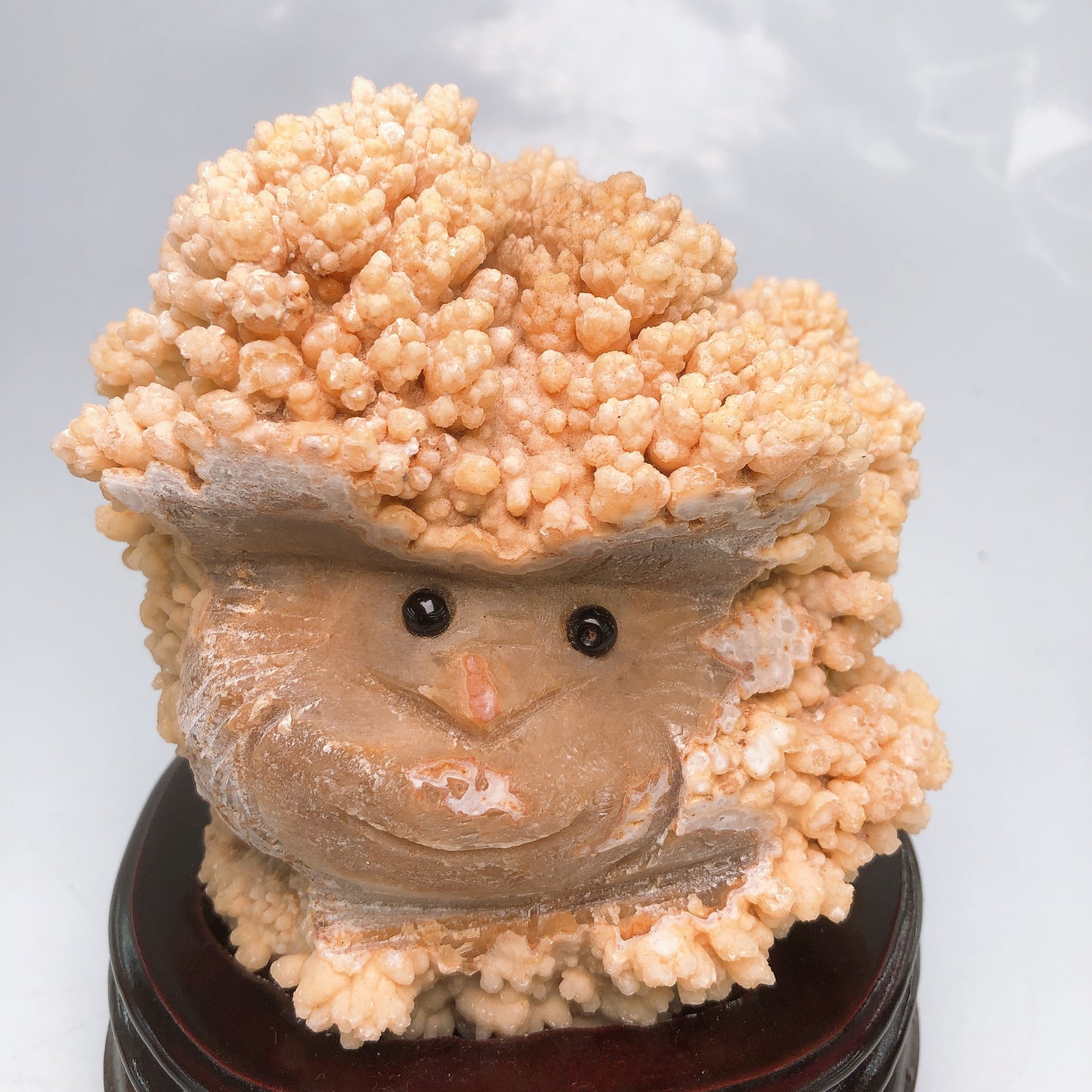 Mineral monkey specimen/Handcarving/Decorative ornaments