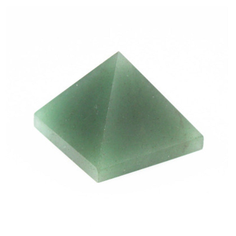 Nature aventurine pyramid/Crystal healing/self healing/collection