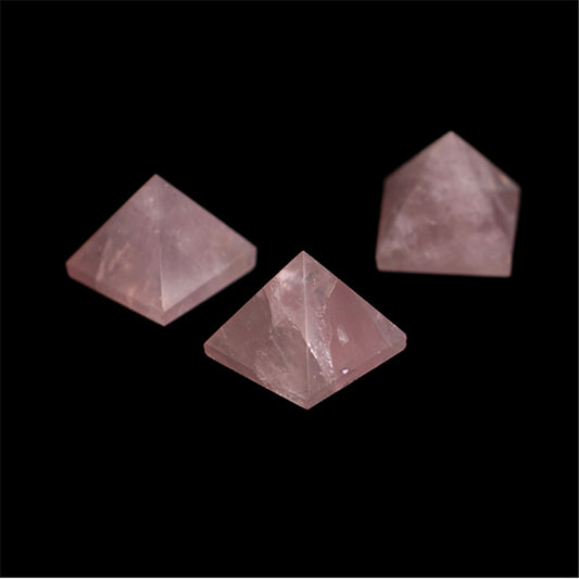 Rose quartz pyramid/Crystal pyramid/Crystal healing