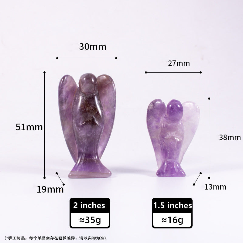 Crystal carving/Amethyst Angle/Crystal healing