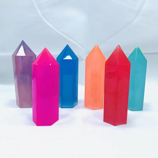 Resin luminous tower