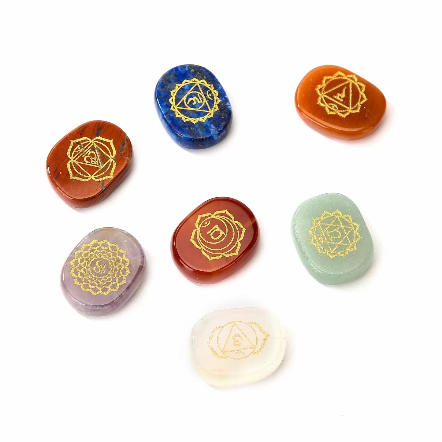 Palm stone/Chakras/Handicrafts ornaments/Energy crystal