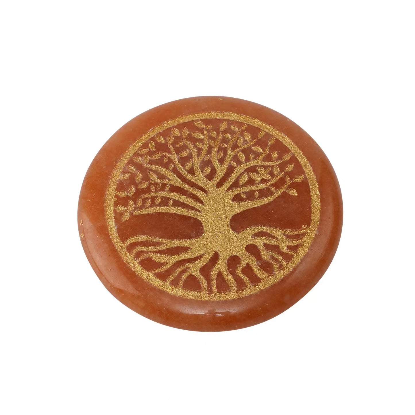 palm stone/ Life tree/Energy crystal