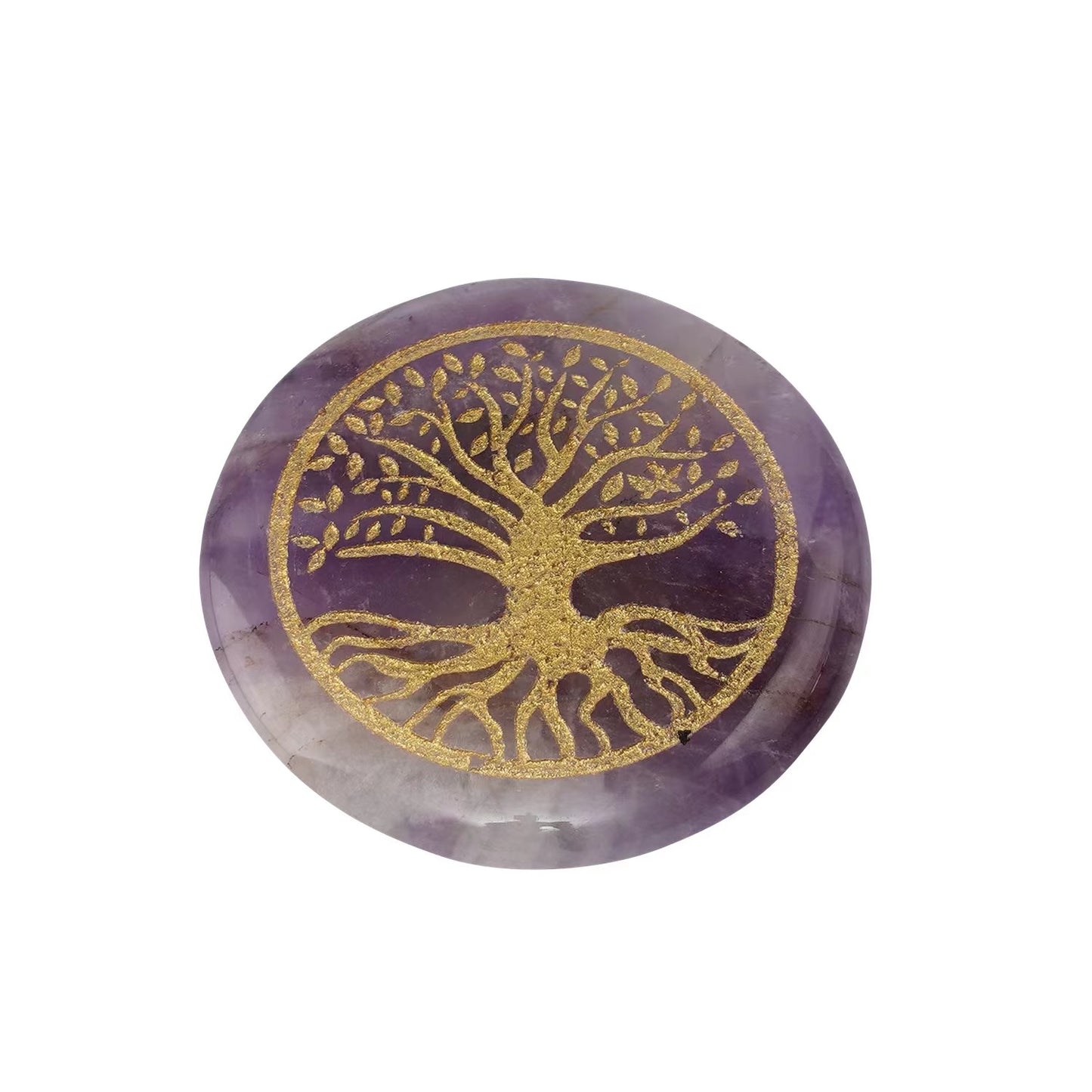 palm stone/ Life tree/Energy crystal