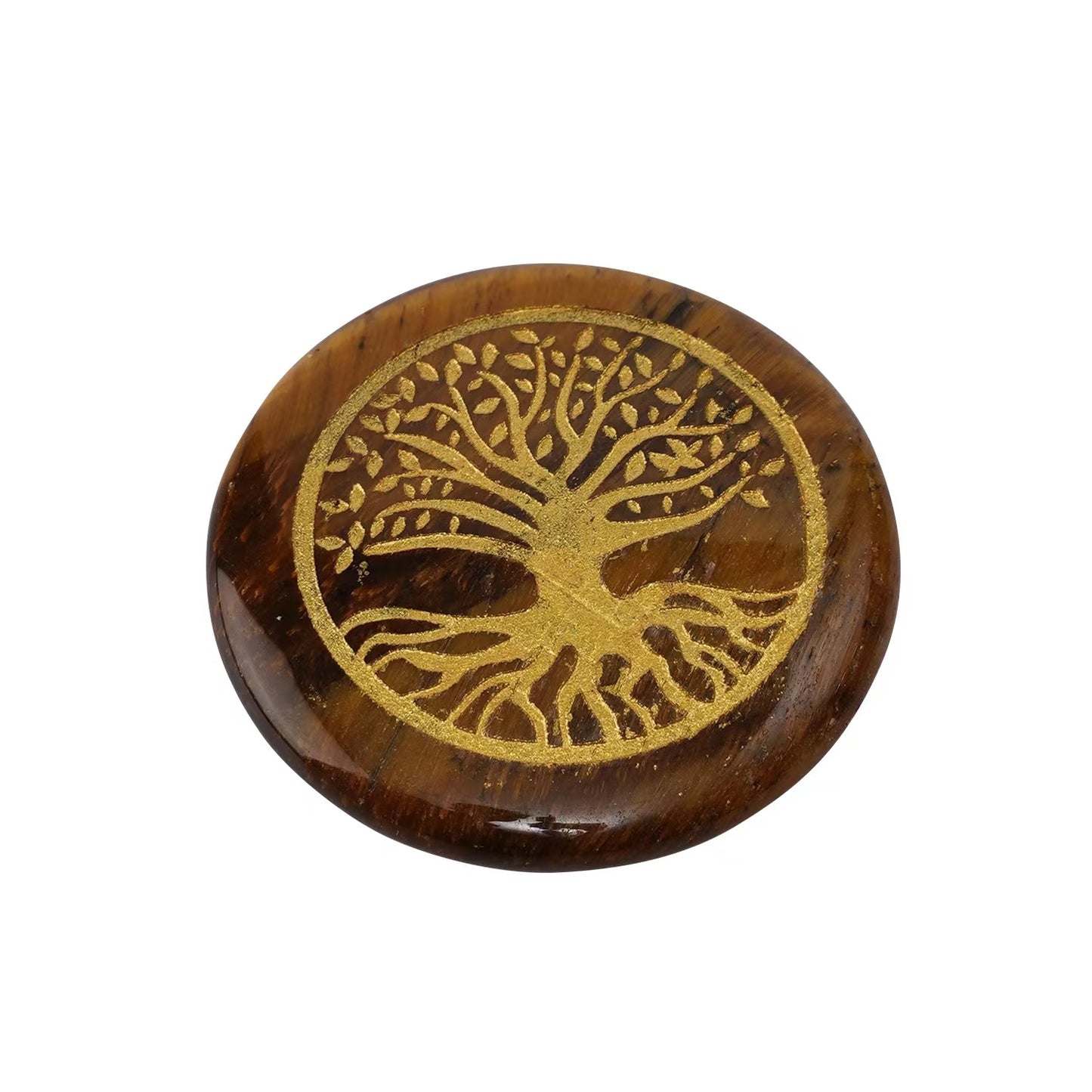 palm stone/ Life tree/Energy crystal