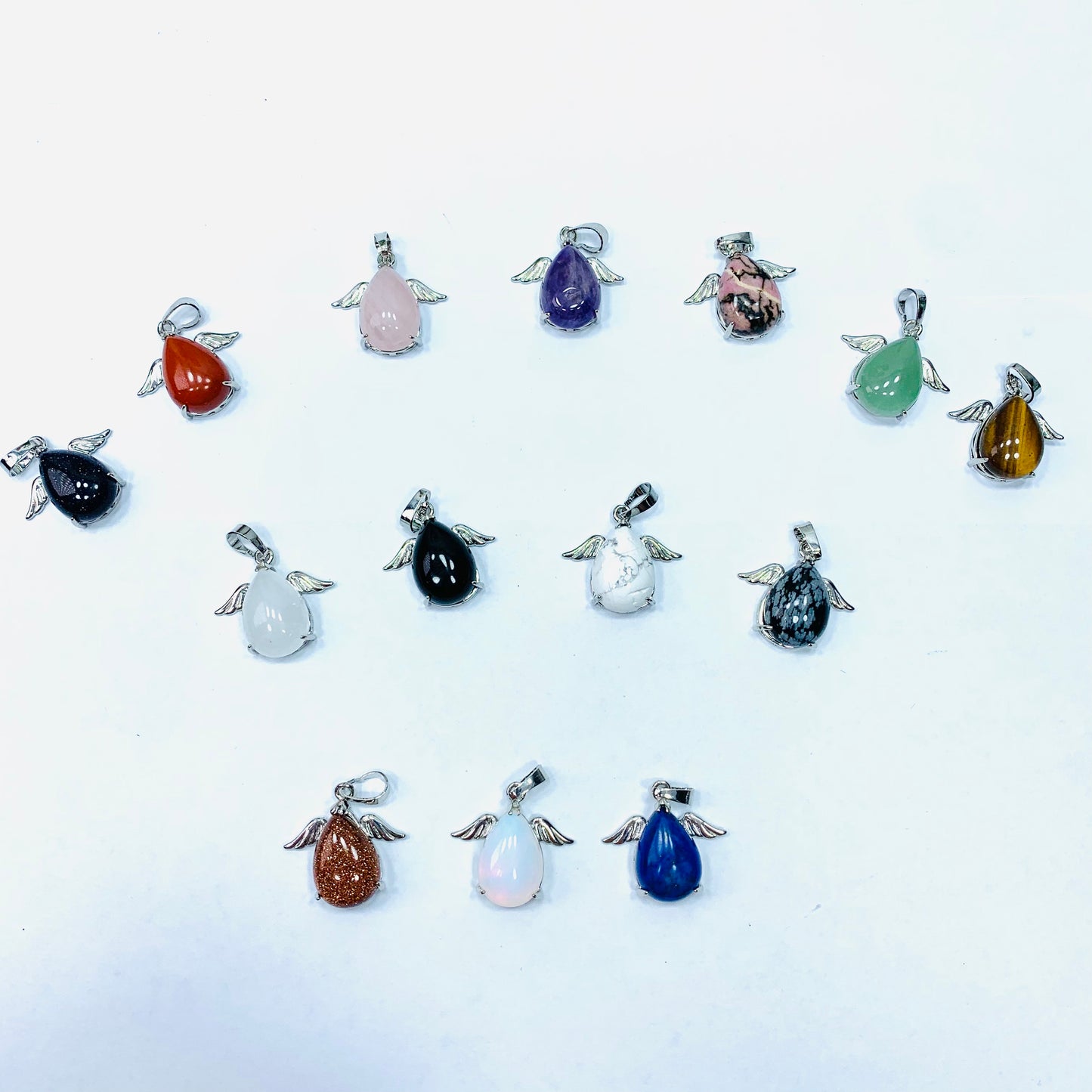 Pendant/Crystal pendant/Wings/Minerals pendant