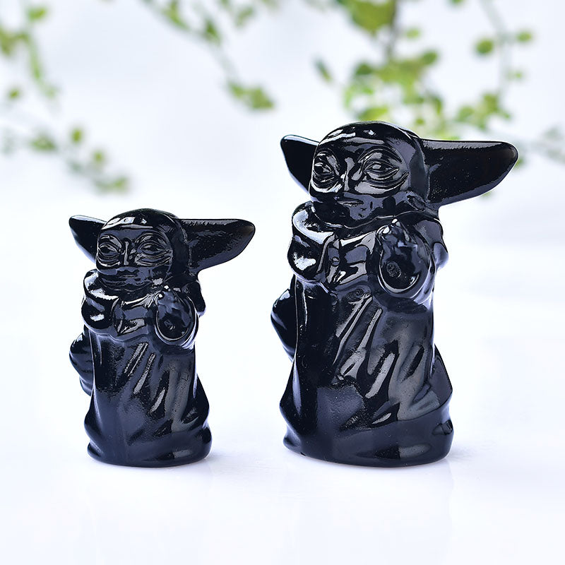 Yoda/Crystal carving/Energy crystal