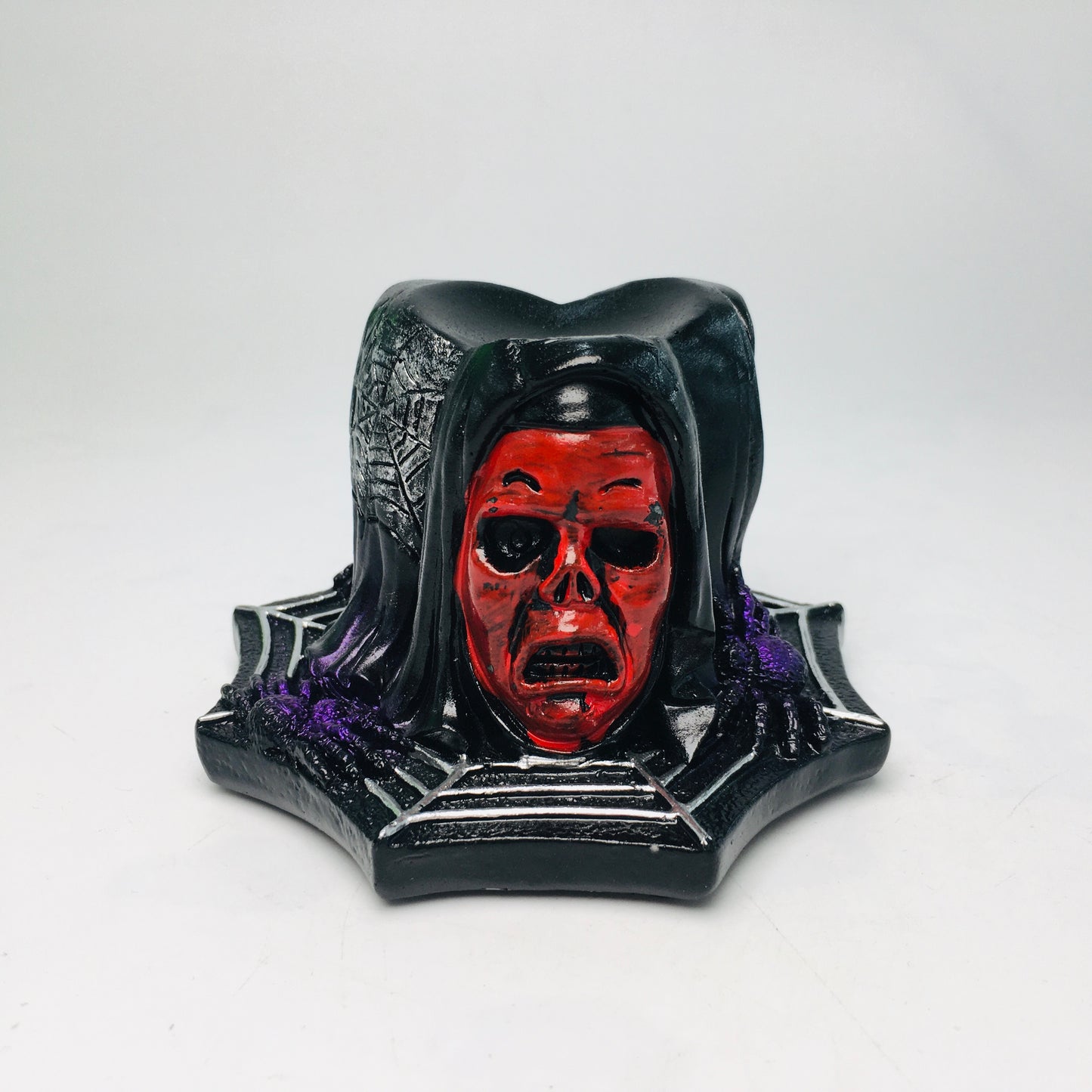 Resin Scream Ghost Sphere Stand