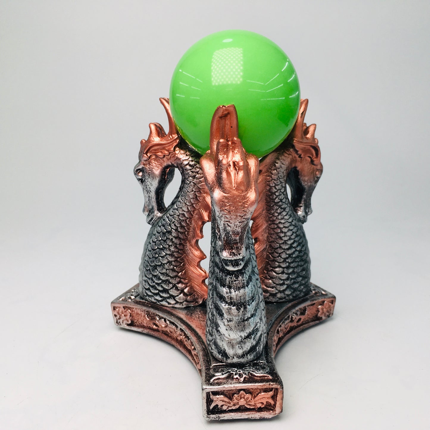 Resin Dragon Sphere Stand