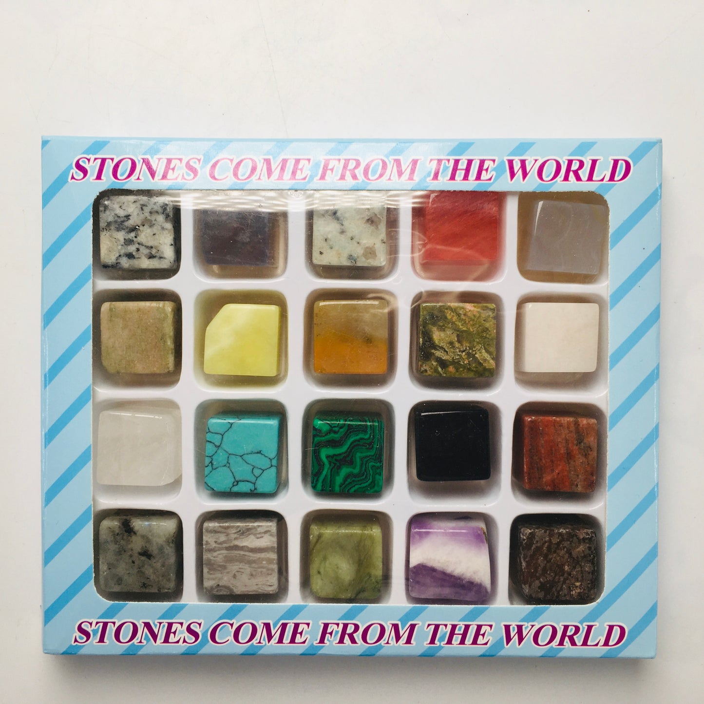 Natural Stone Cube Gift Box/Free form cube/Ice stone