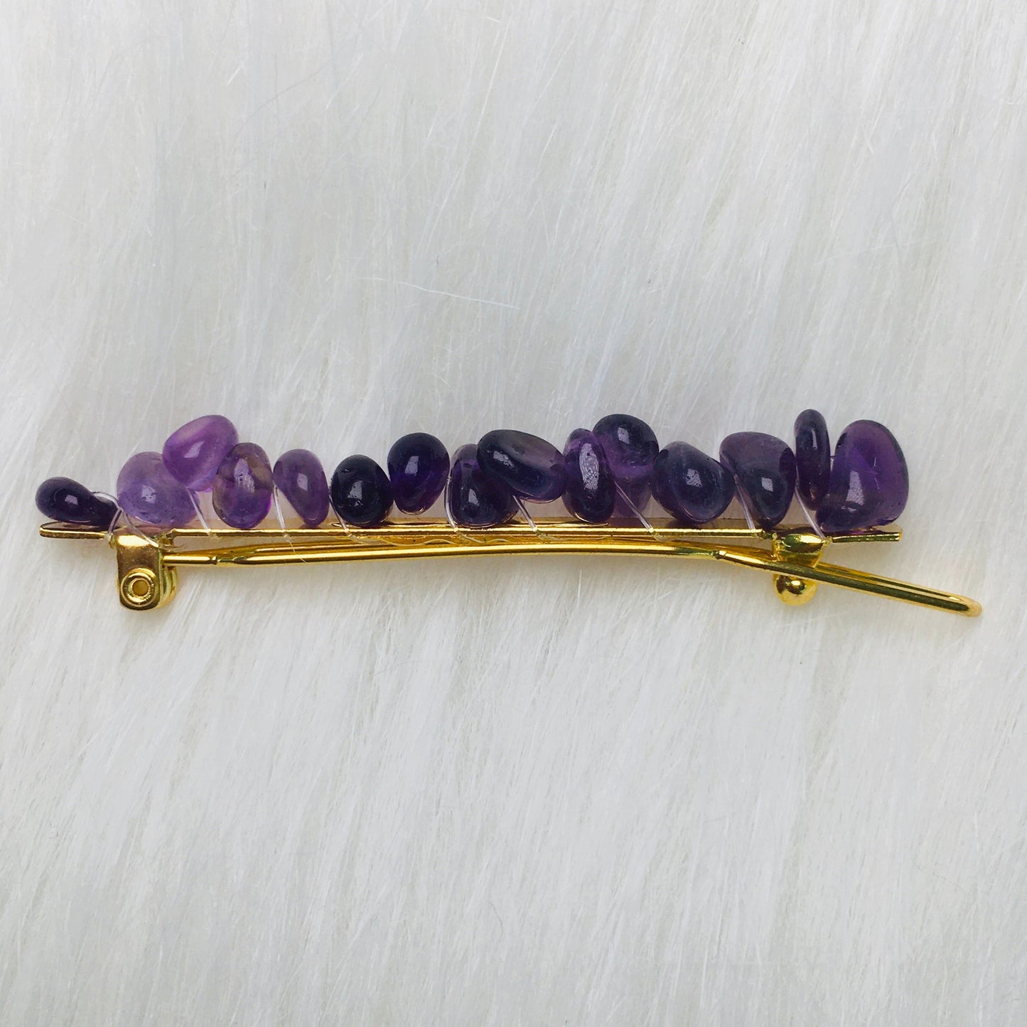 Natural Gravel Stone Hairpin