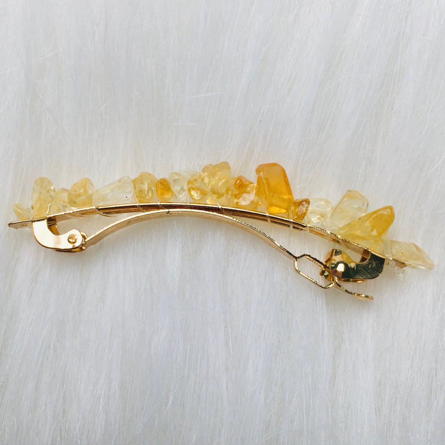 Natural Gravel Stone Hairpin