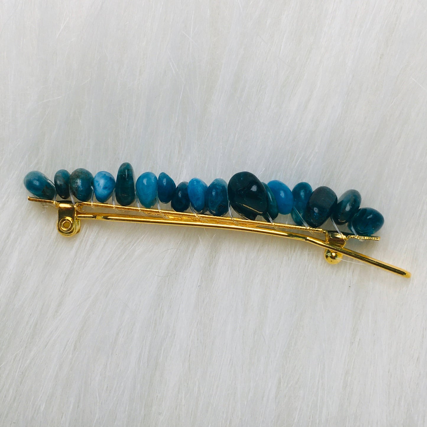 Natural Gravel Stone Hairpin