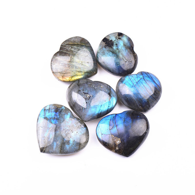 Labradorite heart/Crystal healing/Collection