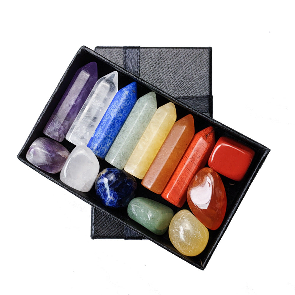 Chakra yoga rocks/Crystal healing/Energy crystal/Collection Free shipping over $200