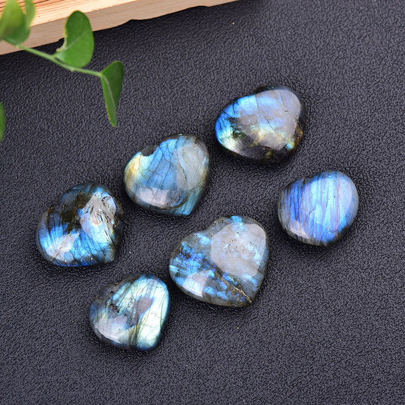 Labradorite heart/Crystal healing/Collection