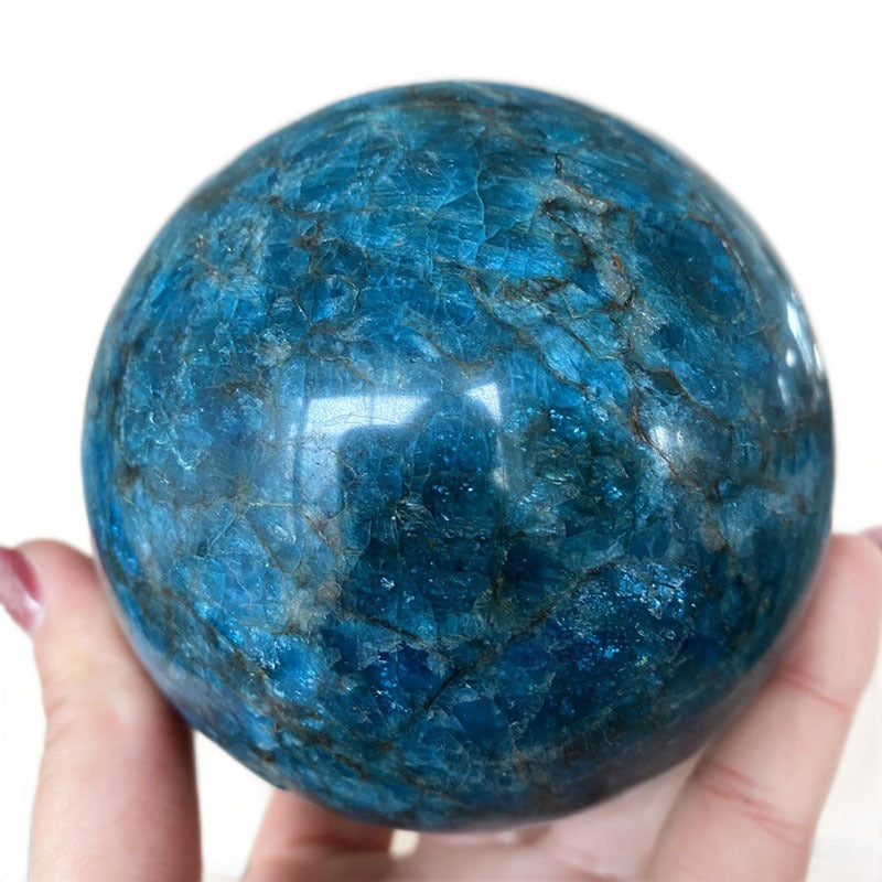 Apatite sphere/Crystal healing/mineral ball collection Free shipping over $200