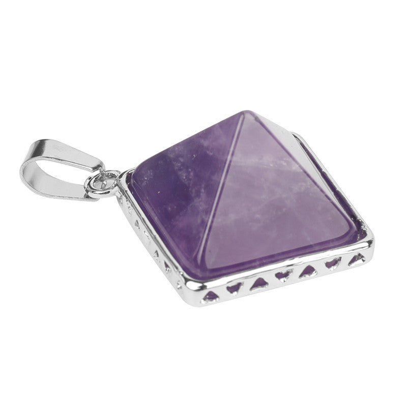 Pyramid pendant/Crystal pendant/Crystal healing