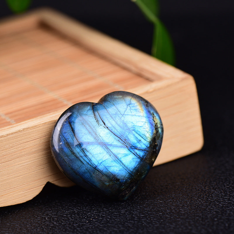 Labradorite heart/Crystal healing/Collection