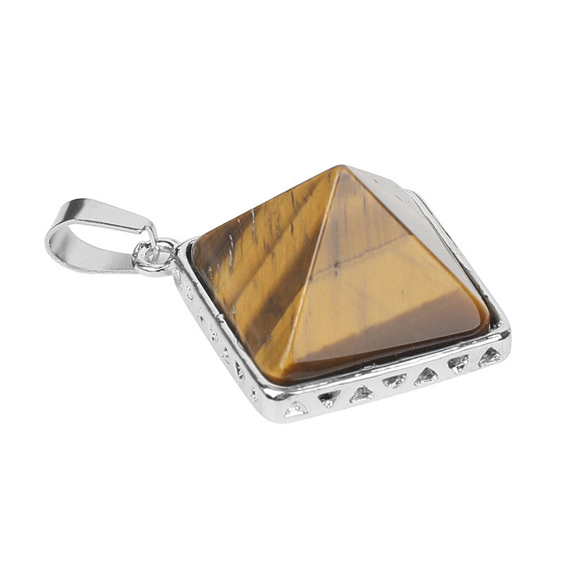 Pyramid pendant/Crystal pendant/Crystal healing