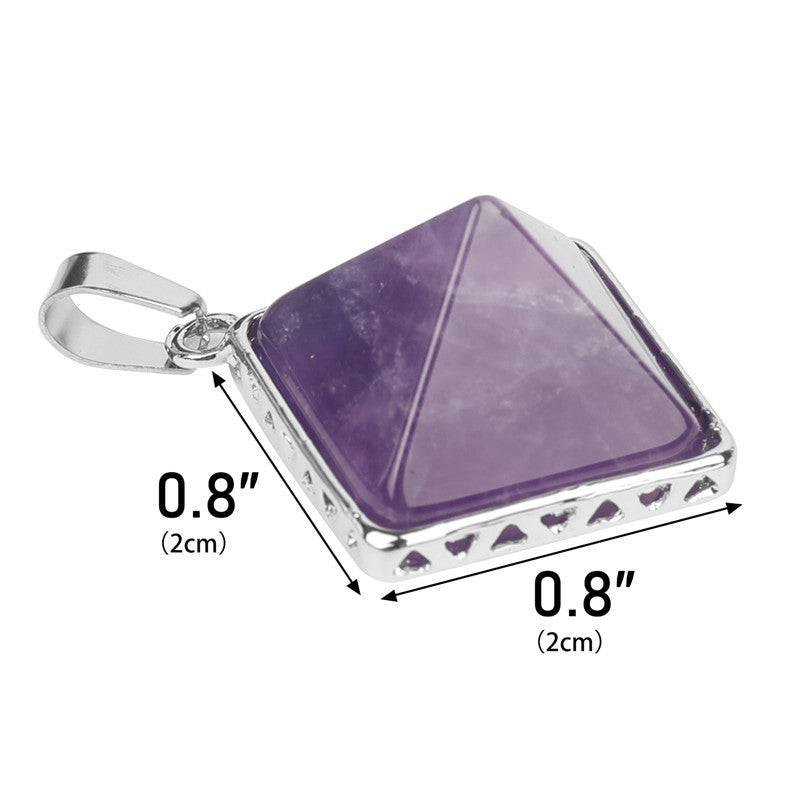 Pyramid pendant/Crystal pendant/Crystal healing